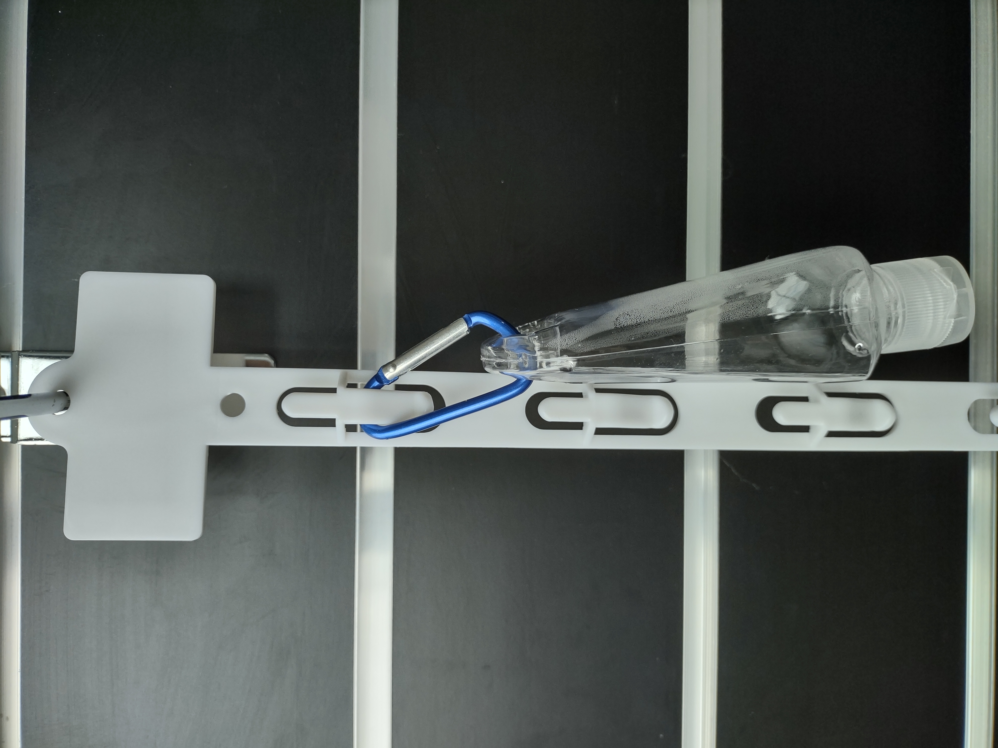 Clipstrip - 740mm lengte - 8 Knijpers met kopkaart 60 x 30mm