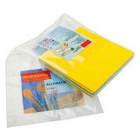 Polypropyleen zakken - 165 x 250mm met klep 60mm - Haak 65 Transparant