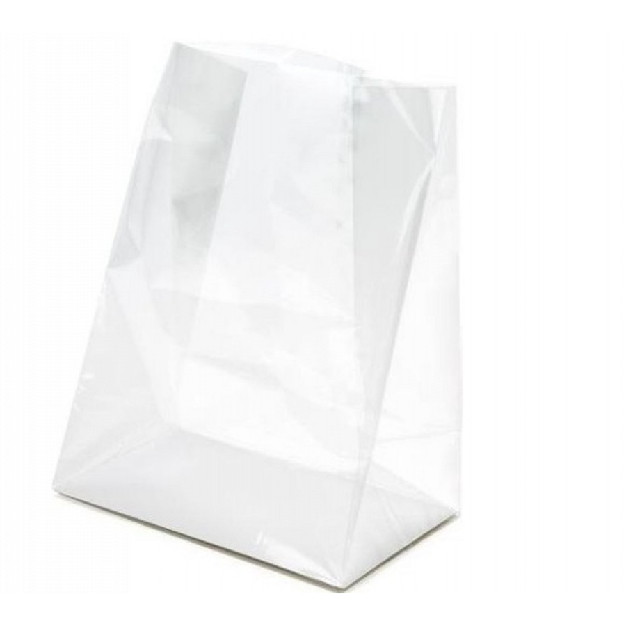 OPP blokbodemzakjes gesealed - 60 + 40 x 150mm - 40µ