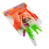 Polypropyleen zakken - 165 x 250mm met klep 60mm - Haak 65 Transparant