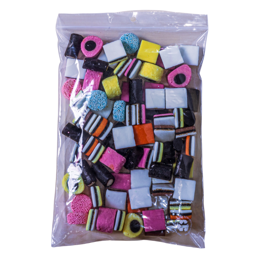 Gripzakjes 0,05x220x280 mm transparant Recycled