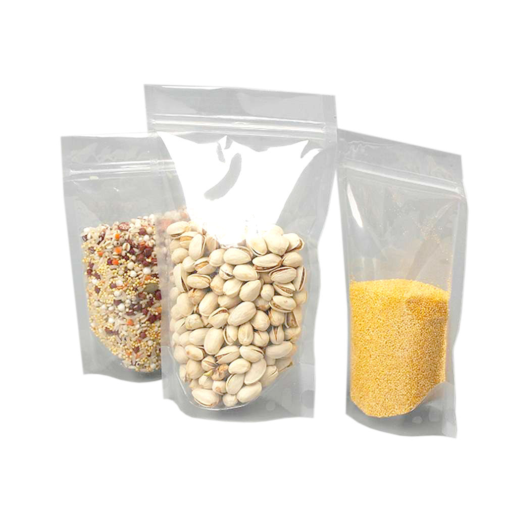 Stazakken Transparant 085 x 140 + 50 x (2x25) mm - 100 ml 90 micron