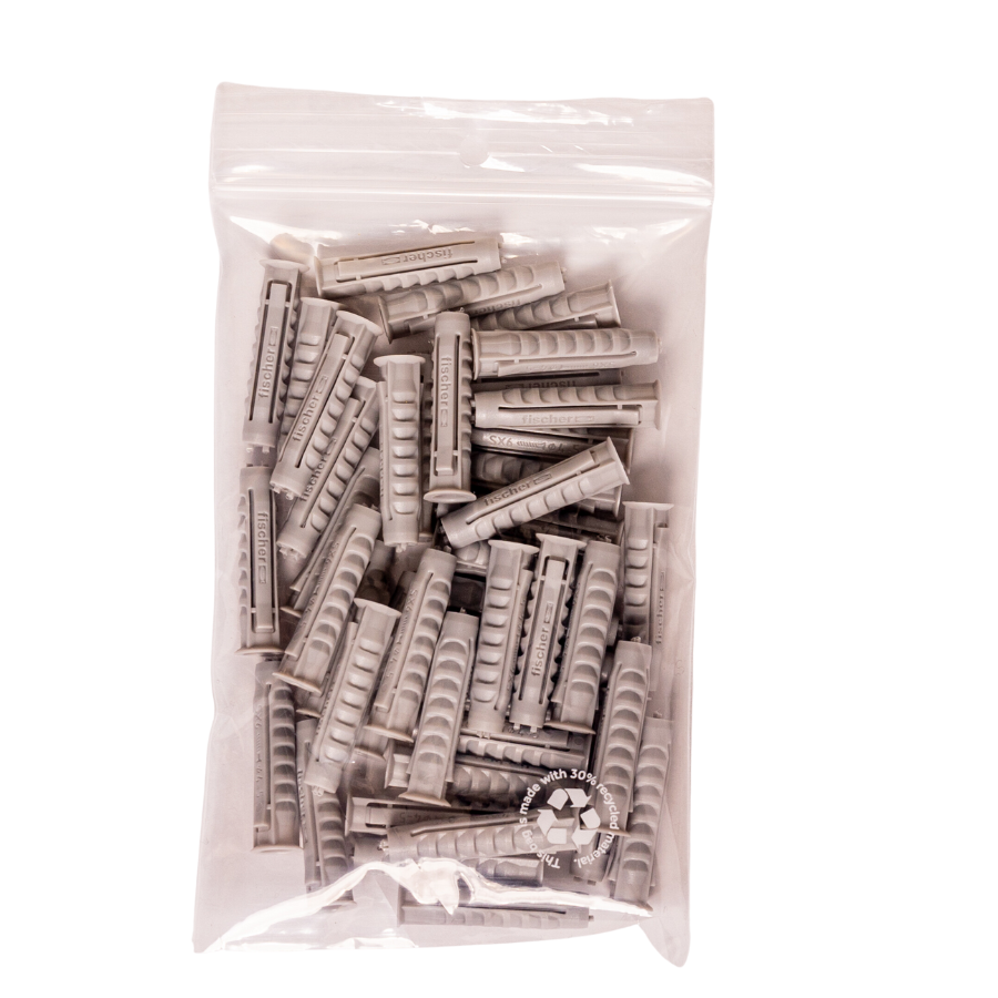 Gripzakjes 0,05x40x60 mm transparant Recycled