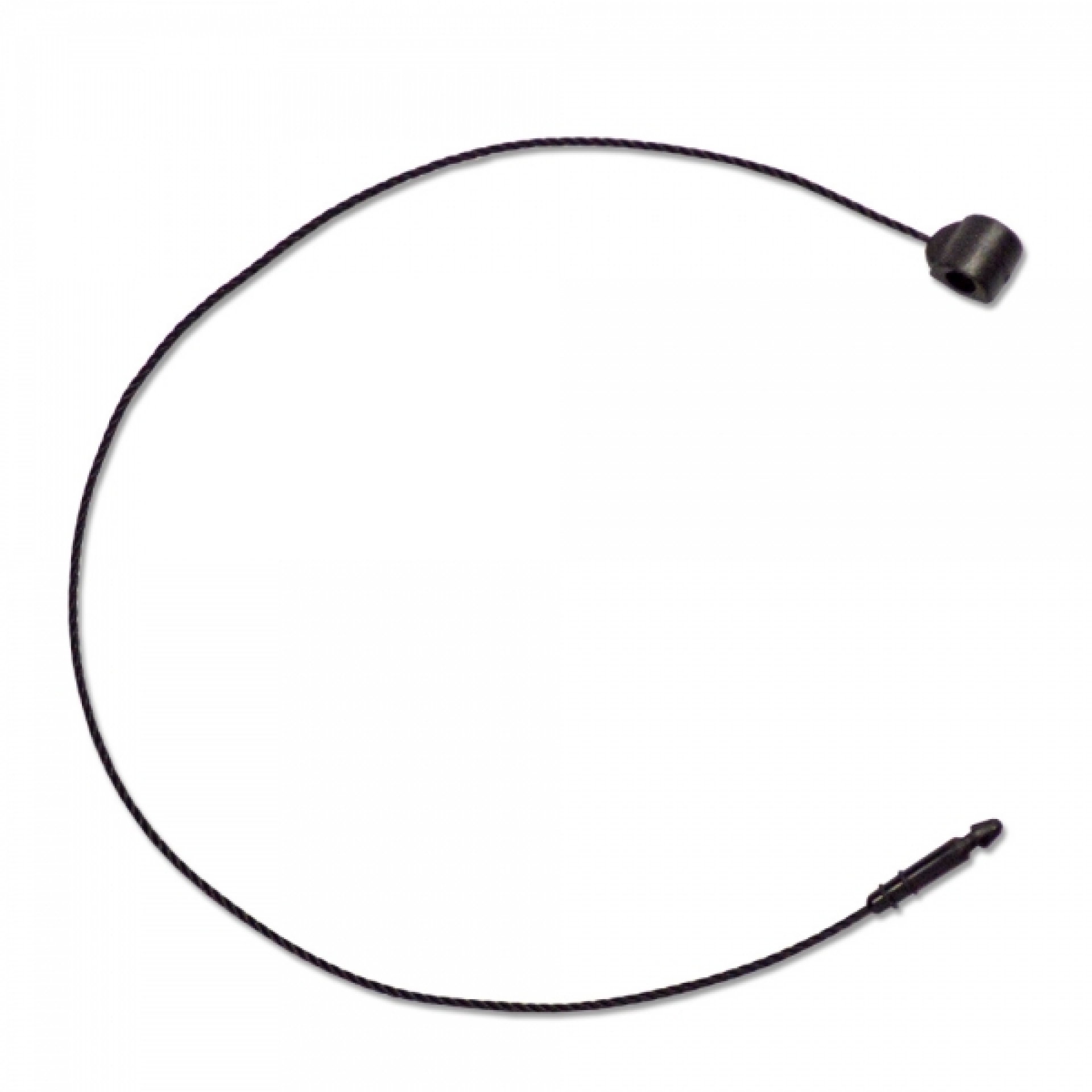 Folderkoord - 200mm - Luxe - Zwart